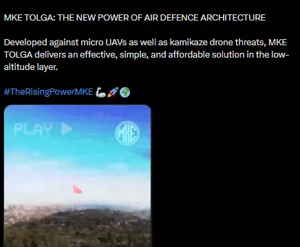TOLGA Savunma Sistemi, İHA ve Kamikaze Dronları Etkisiz Hale Getirdi