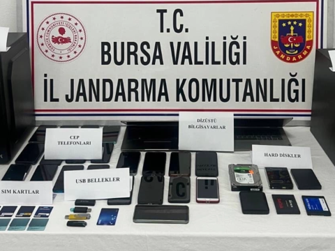 Bursa jandarmasindan milyonluk dolandiricilik operasyonu 7 tutuklama FXJ6ARvQ